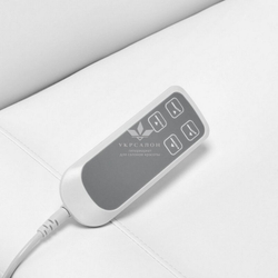 Кресло педикюрно-косметологическое Sillon Classik (2 мотора), белое