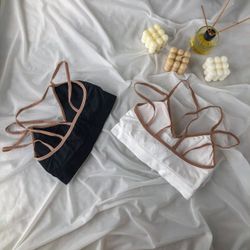 Топ на тонких бретельках