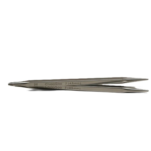 Cпицы ChiaoGoo QUADS Stainless Steel Tips (10 cm)