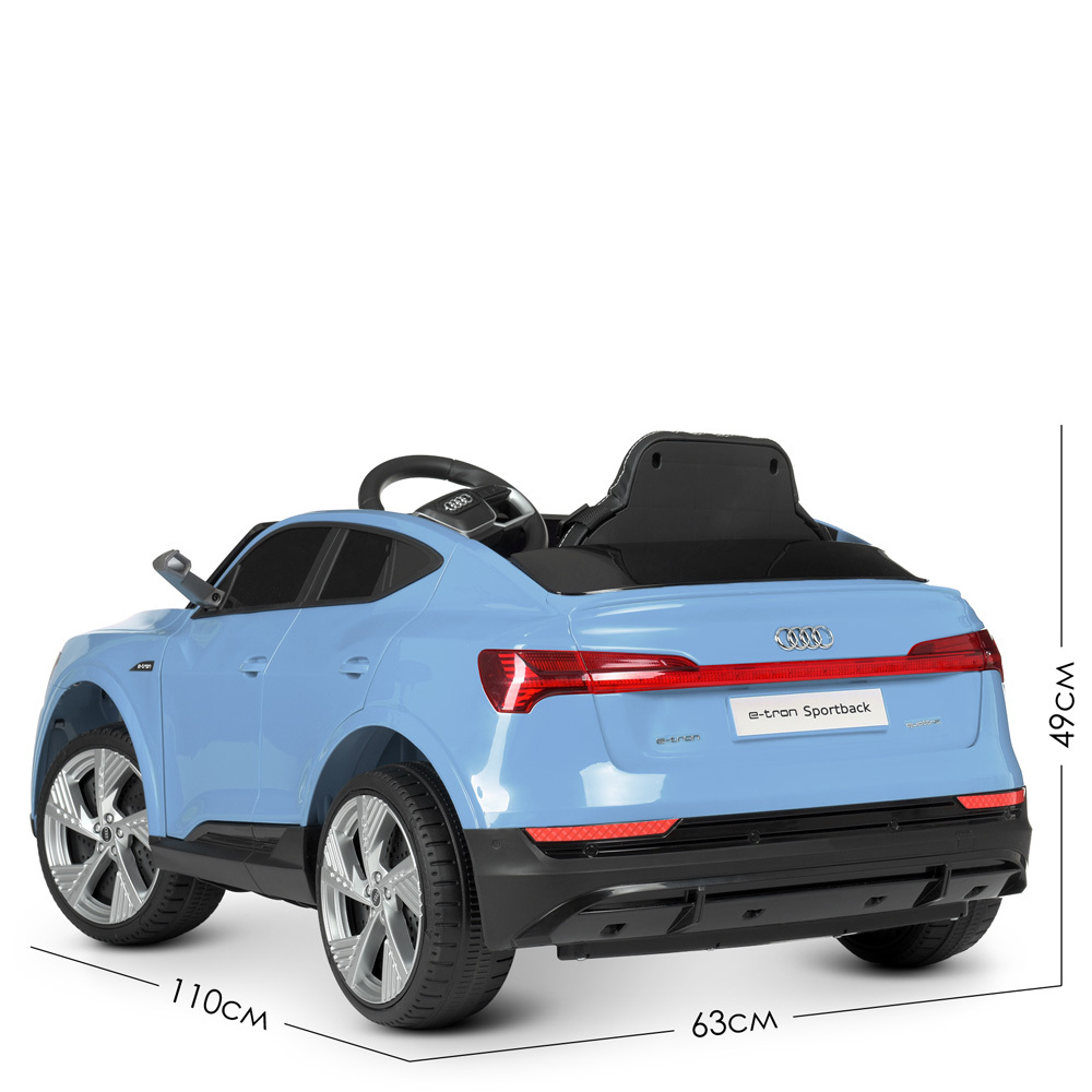 Дитячий електромобіль Audi e-tron 60W M 4806EBLR