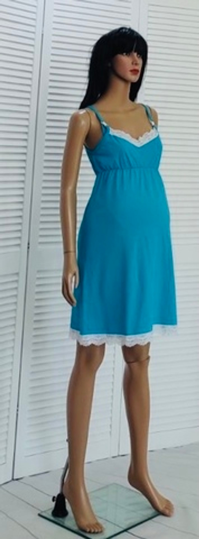 Сорочка для вагітних і годуючих мам, бавовна "Trico" (розмір S)