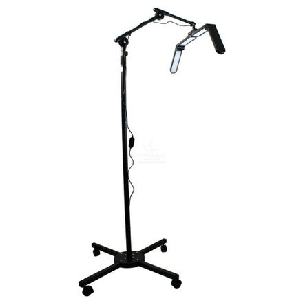 Безтіньова Led лампа для бьюті майстра універсальна F-800F, 36 вт, чорна