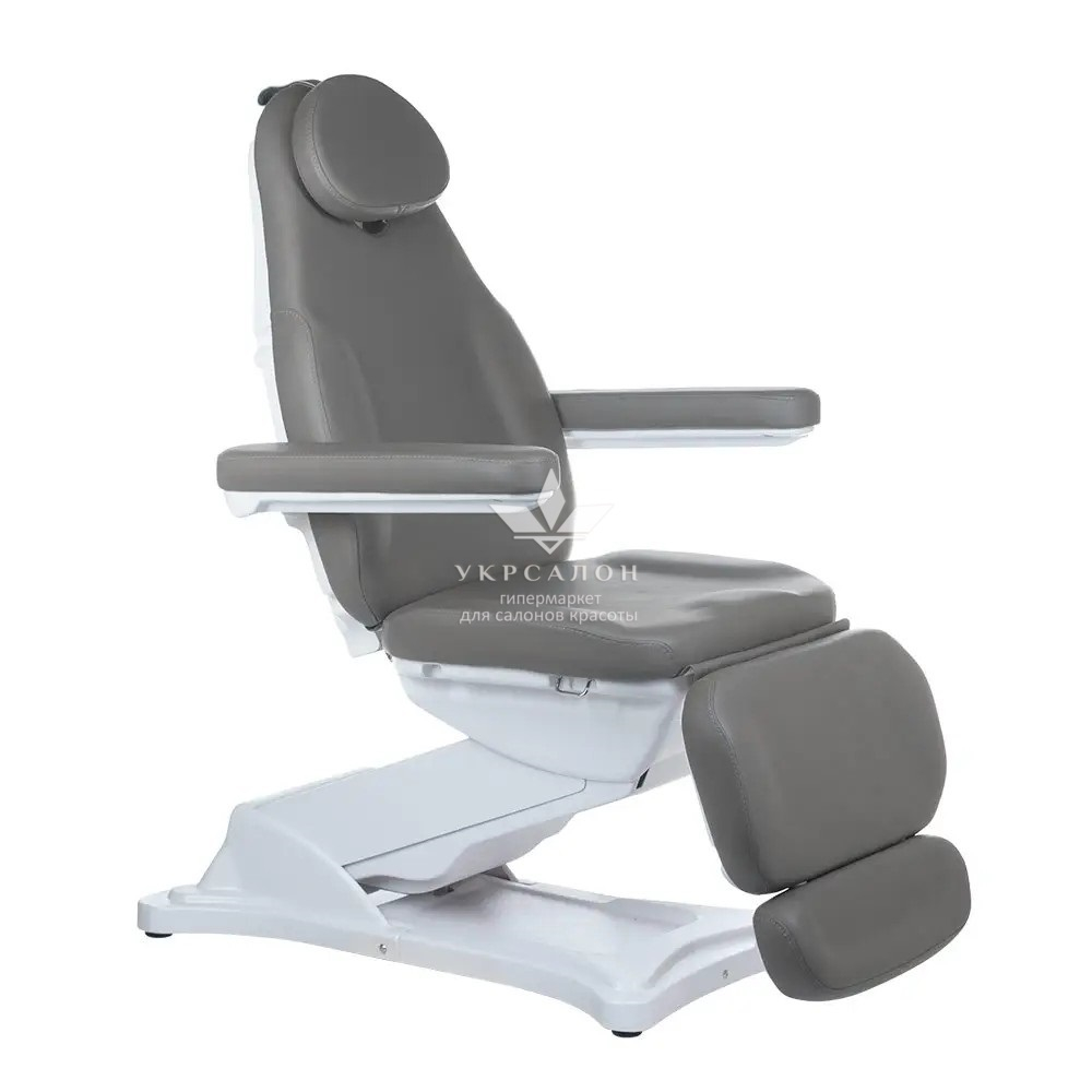 Косметологічна електрична кушетка Modena (3 мотори), сіра
