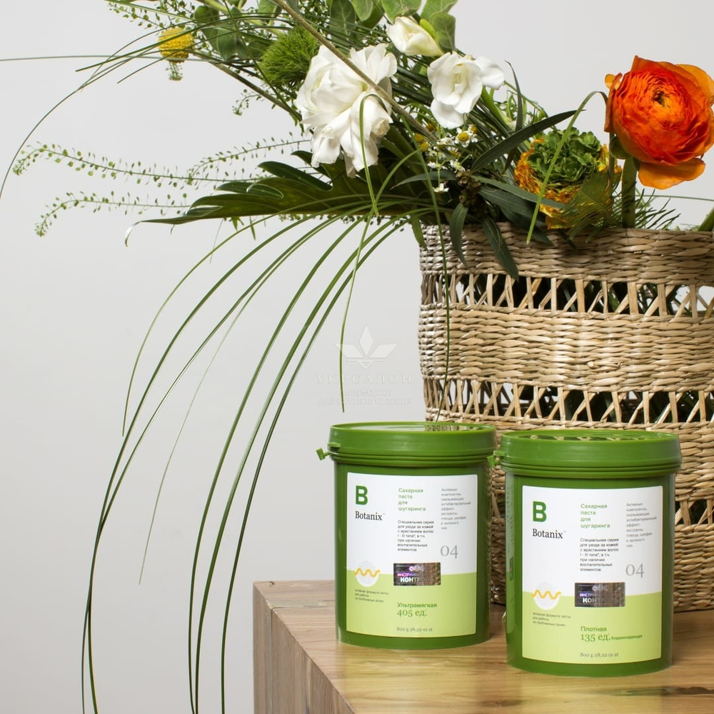 Сахарная паста средняя для шугаринга Gloria Botanix