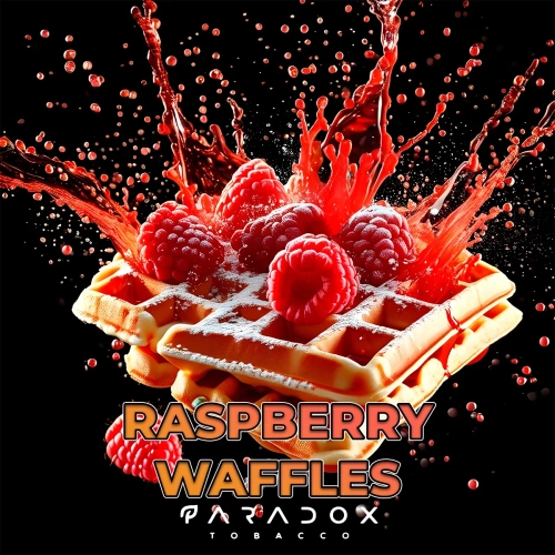 Табак Paradox Raspberry Waffles (Парадокс Малиновые Вафли) 50г