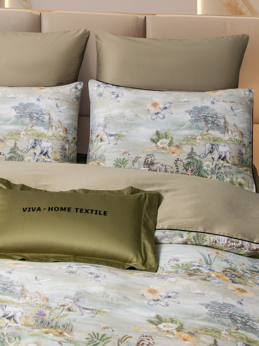 Комплект постельного белья Сатин Премиум CPA055