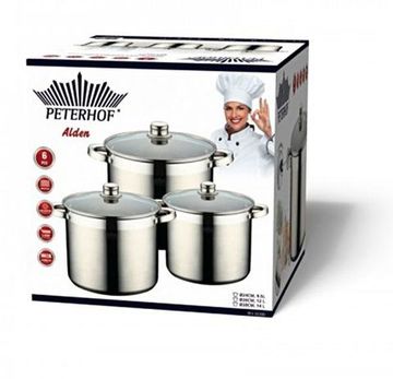 Набір каструль Peterhof PH 15200 ( 9,5 л 12 л 14 л )