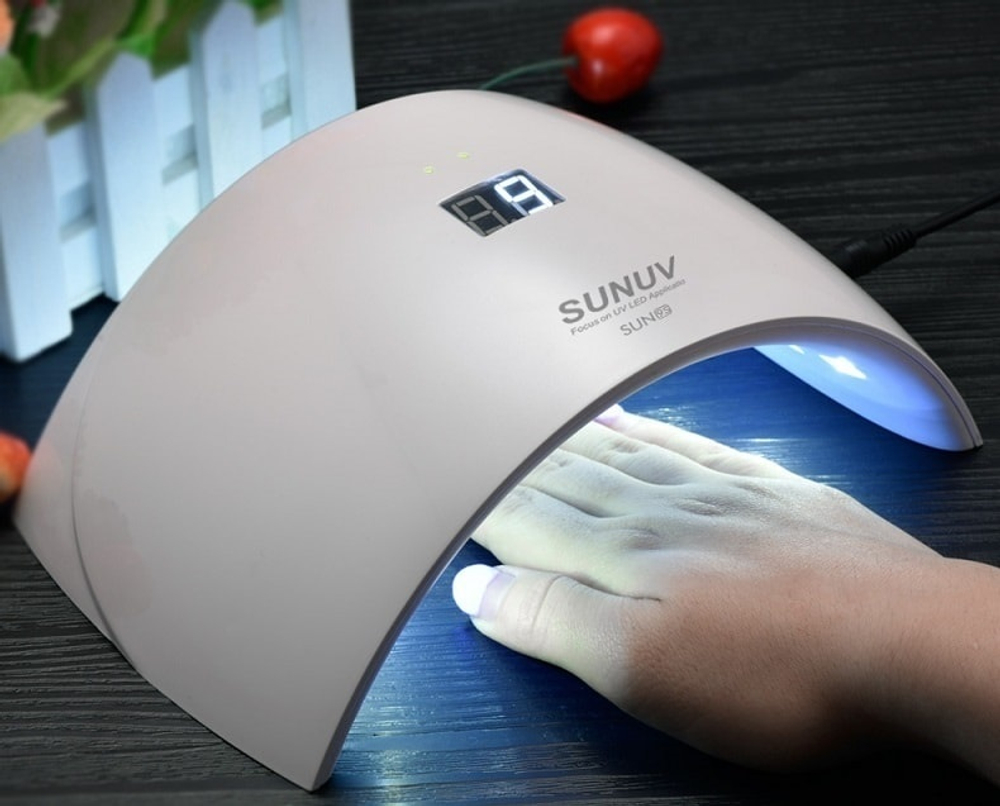 Лампа для манікюру LED + UV Sun 9s, 24Вт