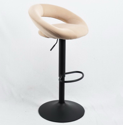 Стульчик для визажа Kler velor Black