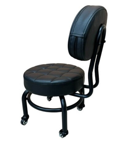 Стульчик мастера для педикюра DS-929, черный