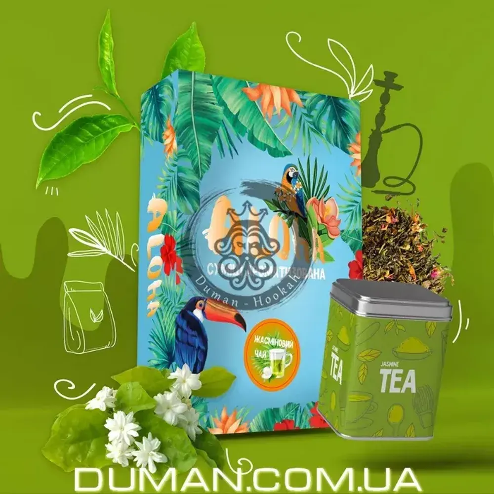 Бестабачная смесь Aloha Jasmine Tea (Алоха Жасминовый Чай) 100 гр