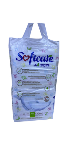 Подгузники Softcare L 9-14кг 52шт