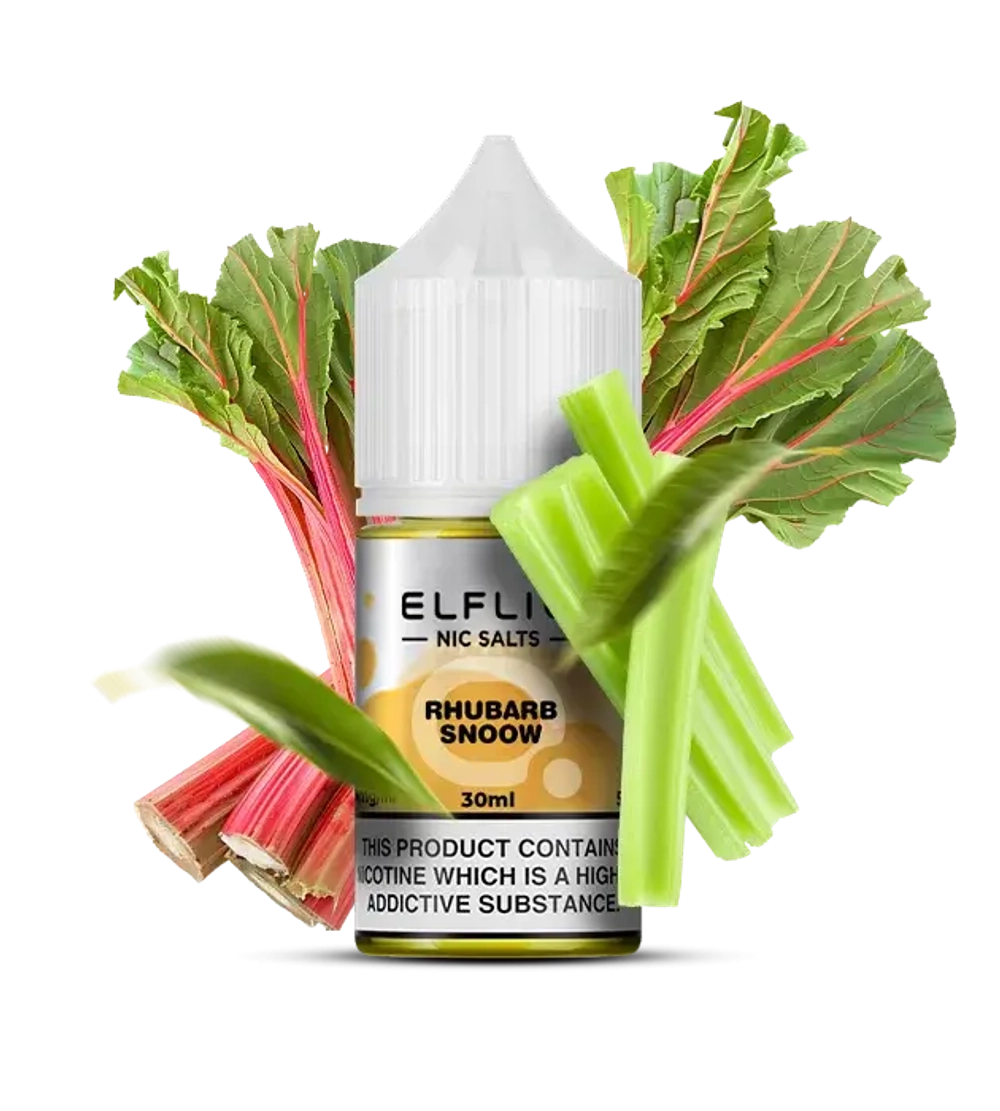 Жидкость ELFLIQ Rhubarb Snoow 5% (Ельфлик Ванильное Мороженое) 10мл | 30 мл