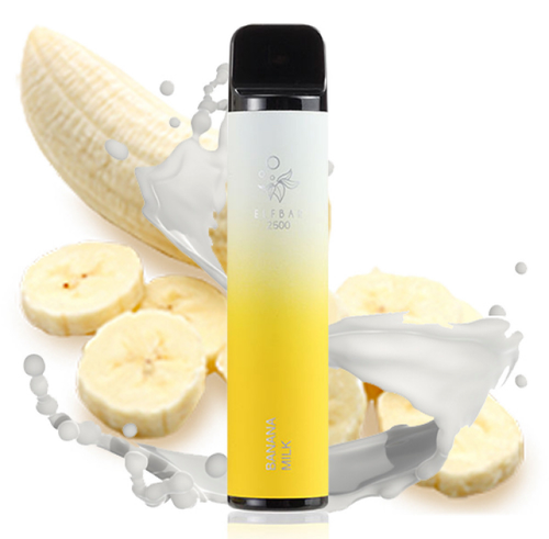 ElfBar 2500 Banana Milk (Эльф Бар Банановое Молоко)