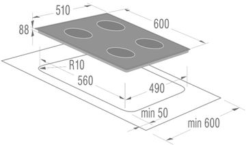 Варильна поверхня електрична GORENJE IS 656 USC