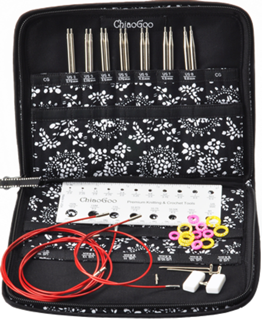 Un set de andrele ChiaoGoo TWIST RedLace Small (10cm)