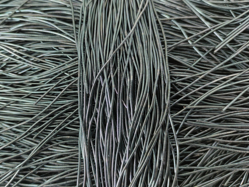 Канитель гладкая  грозовой темно-серый 1мм