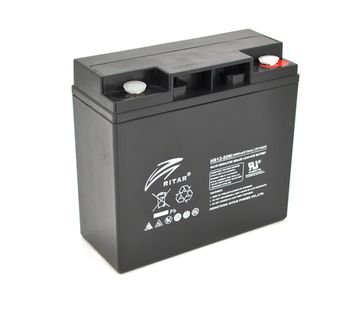 Акумуляторна батарея AGM RITAR HR1250W, Black Case, 12V 14.0Ah ( 181 х 77 х 167 )