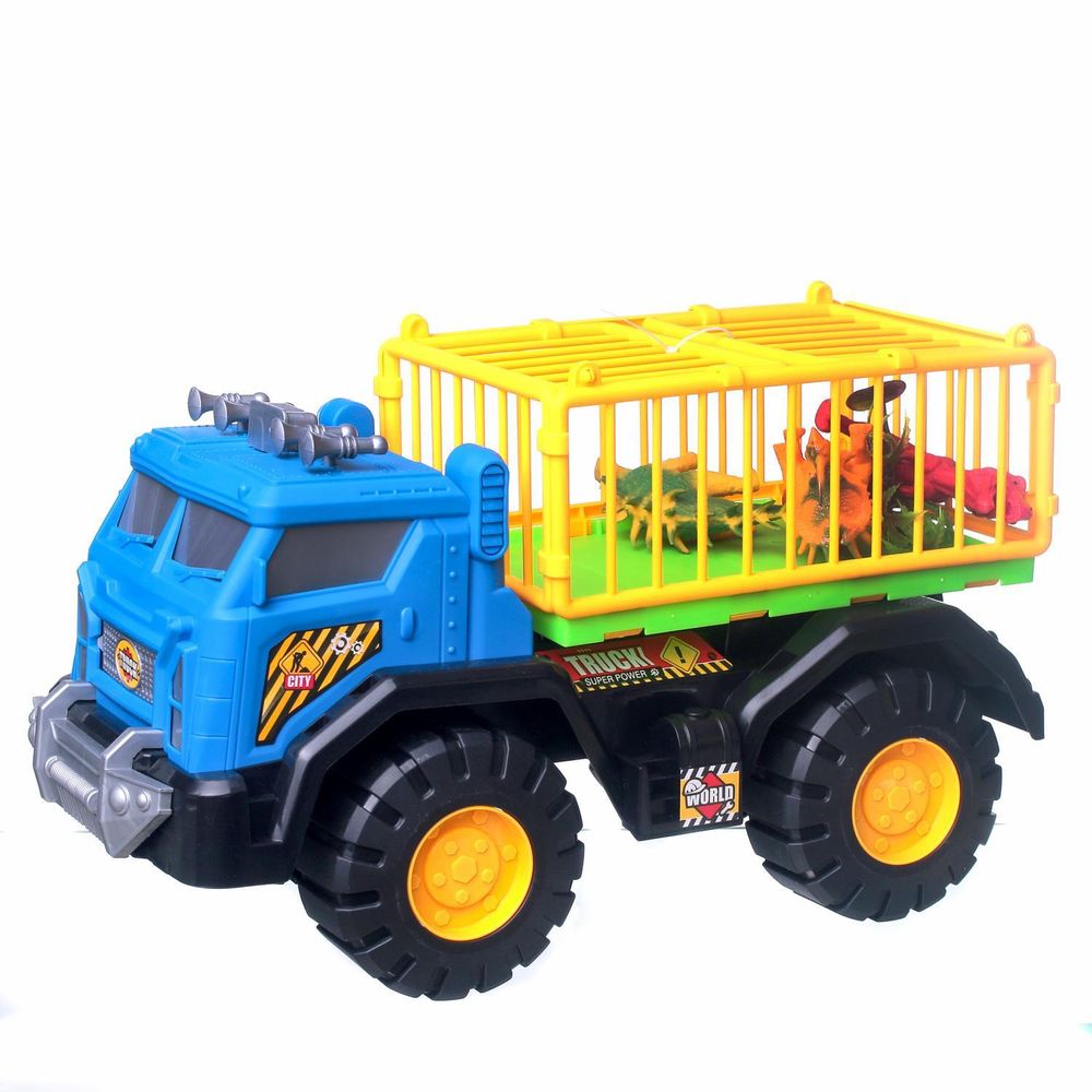 Детская игрушечная машина для перевозки животных (клетка) 303В