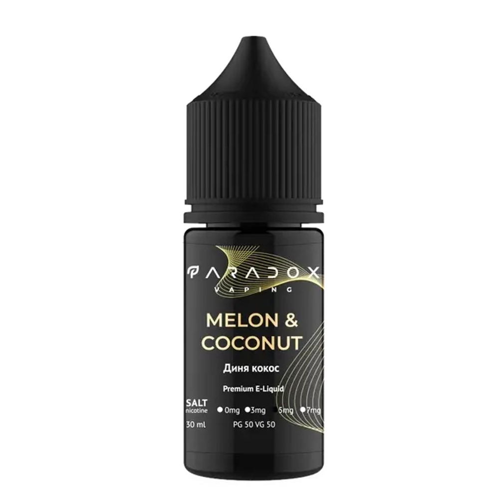 Сольова Рідина Paradox Melon & Coconut 30мл (Парадокс Диня Кокос) 30mg | 50mg