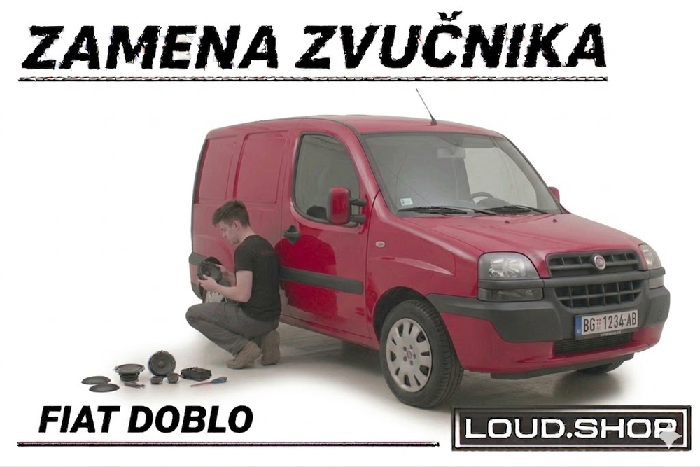 Komplet Zvučnika Fiat Doblo Mk1