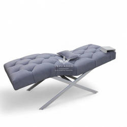 Анатомическая кушетка Mark 444-14 с пуговицами для лашмейкеров и бровистов