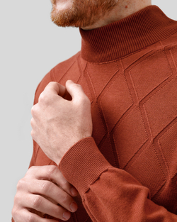 Джемпер чоловічий теракотовий (арт. 7662300301)