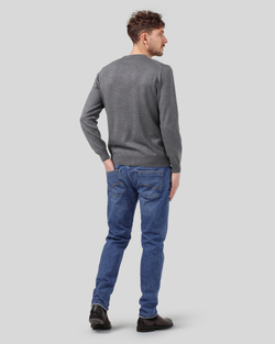 Джемпер чоловічий світло-сірий (арт. 7662300204)