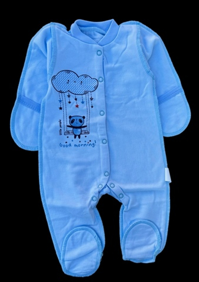 Чоловічок, футер ТМ "Маленькі люди" (50-56 см)