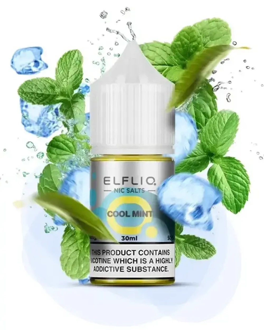 Жидкость ELFLIQ Cool Mint (Ельфлик Свежая Мята) 30 мл/5%