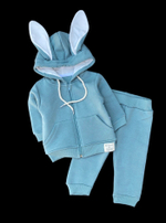 Костюм 2в1: кофта, штани "Зайчик", трьохнитка з начосом ТМ "Murat Baby"
