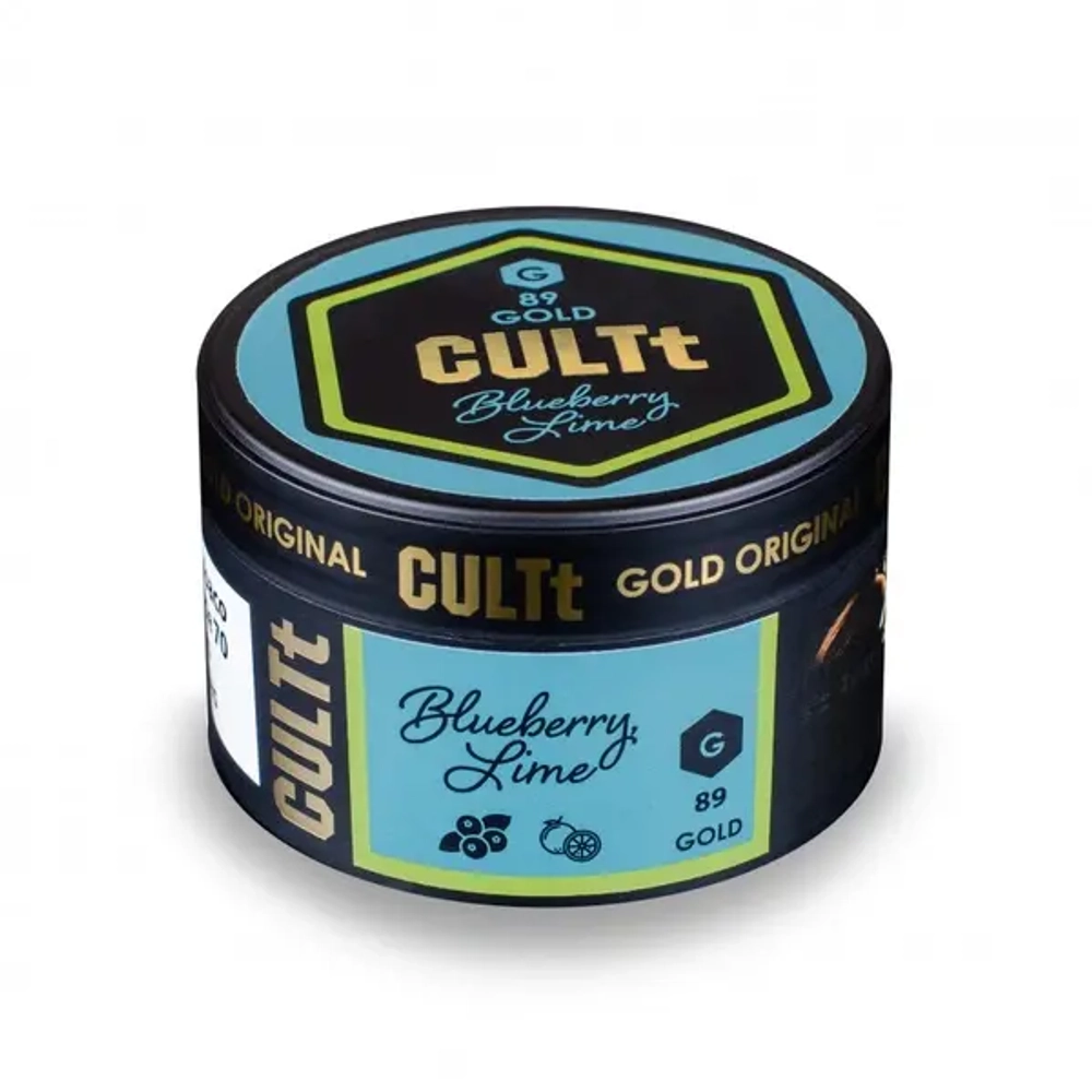 Табак CULTt C89 Blueberry Lime (Культ Черника Лайм) 100г