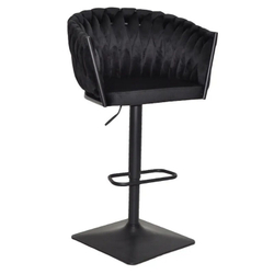 Стільчик для визажу Lolita Velor Black