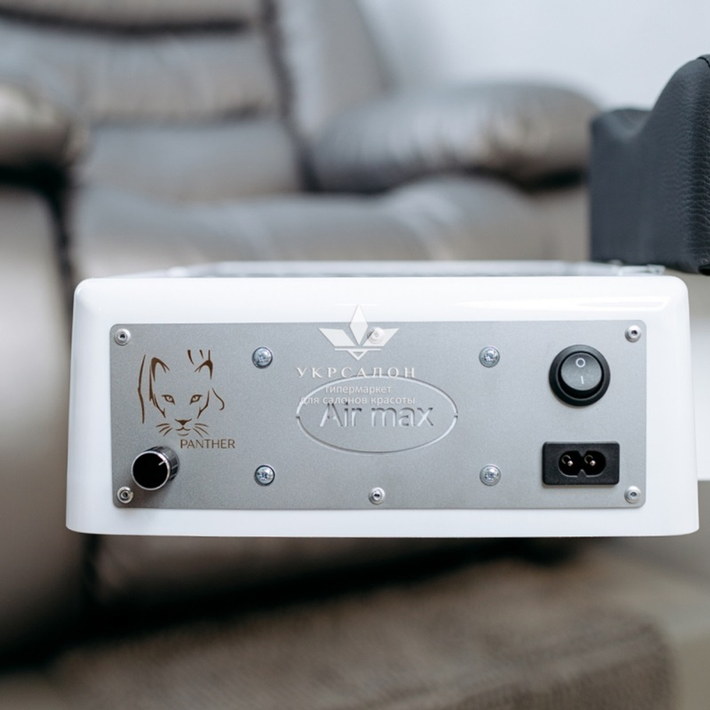 Педикюрная вытяжка Panther Air Max біла silver
