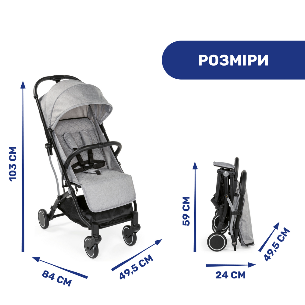 Прогулянкова коляска Chicco Trolley Me