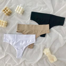 Стрінги високої посадки на широкій резинці