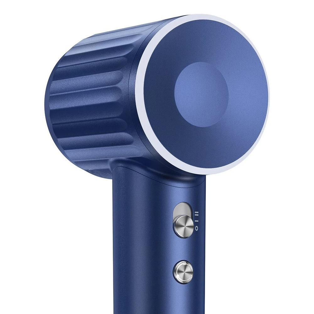 Фен Laifen Retro профессиональный с ионизацией, 2 насадки, синий