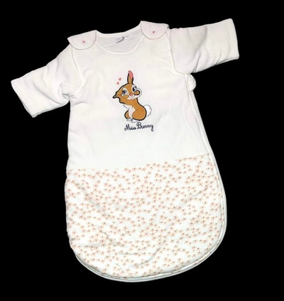 Спальник "Miss Bunny", велюр, бавовна, синтепон ТМ "Disney"