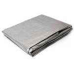 Тент полипропиленовый 3х4 от дождя и снега, затеняющий 100г./м2 (серый)