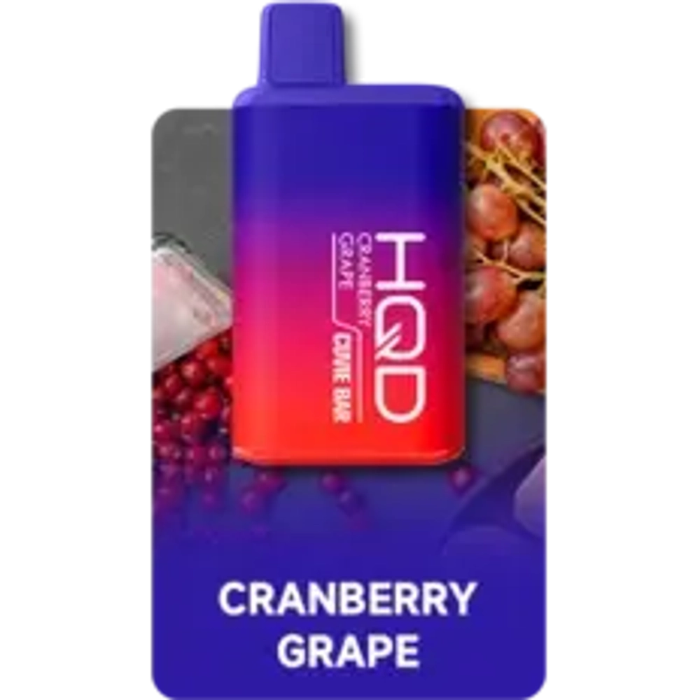 HQD Cuvie 7000 Cranberry Grape 5%