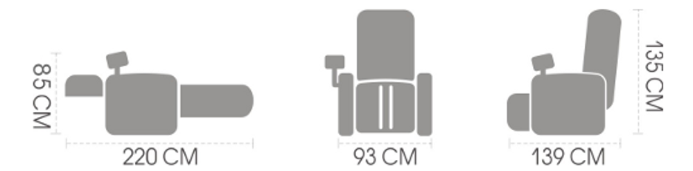 Масажне крісло iRest - Luxurious 3L (SL-A08-3L)