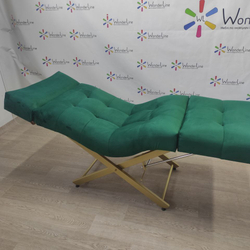 Анатомічна кушетка Tertio 2 Gold для лешмейкерів та бровістів