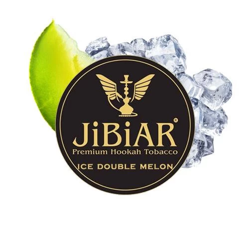 Табак Jibiar Ice Double Melon (Джибиар Лед Двойная Дыня) 250г (Изготовлен в 2019)