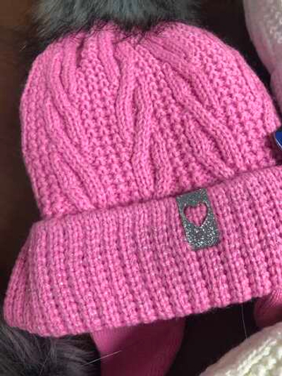 Шапочка із шарфом, акрил ТМ "Grans" (р. 42-44)