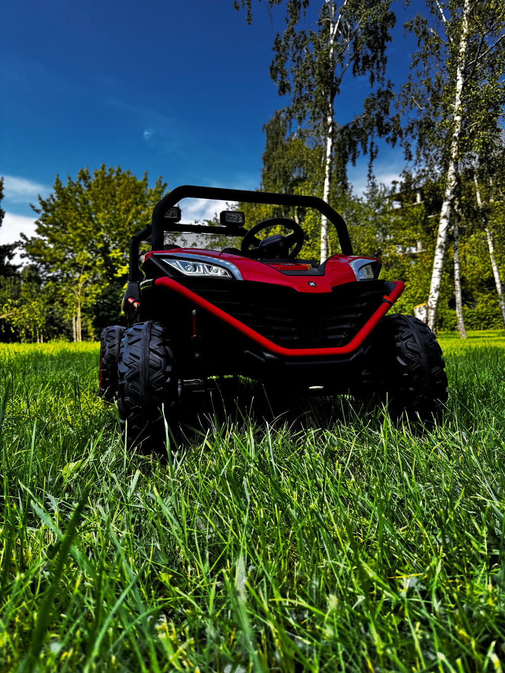 Детский двухместный электромобиль джип багги 4WD "WeKids Cars"