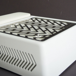 Вытяжка для маникюра настольная Ulka Handy c функцией работы от повербанка, white