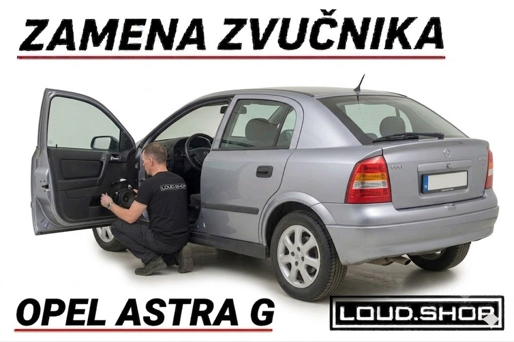 Komplet Zvučnika za Opel Astra G