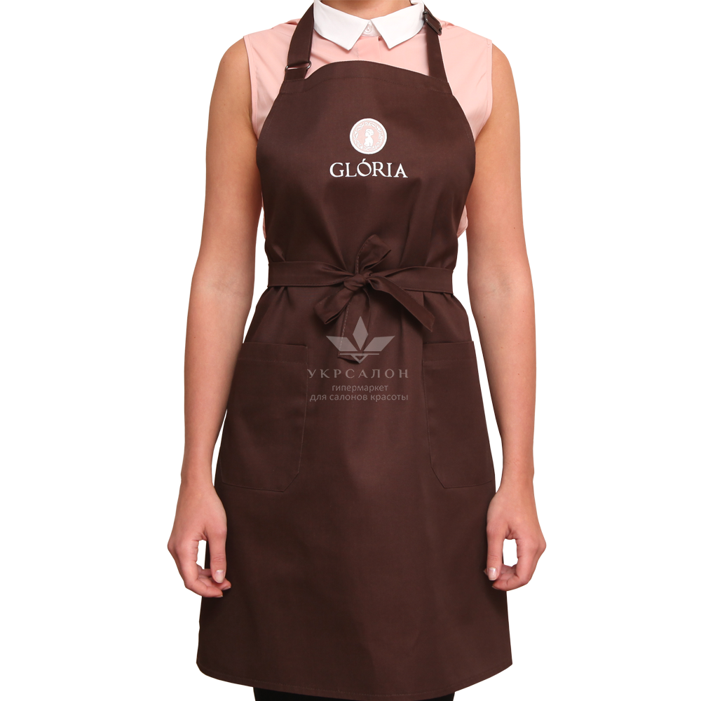 Фартук для мастера Gloria коричневый