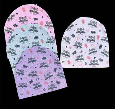 Шапочка "Милашка", бавовна ТМ "Talvi" (р. 46-48)