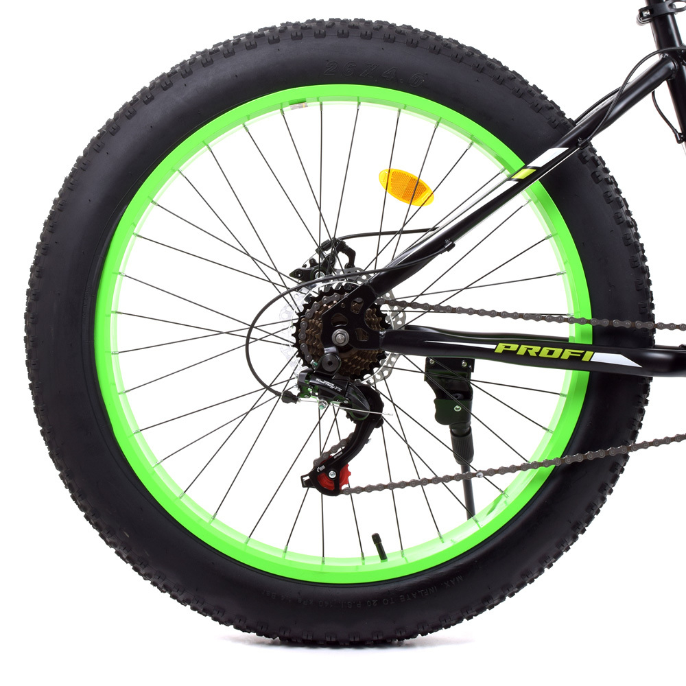 Велосипед горный фэтбайк Profi Power 1.0 26 дюймов, рама 17"